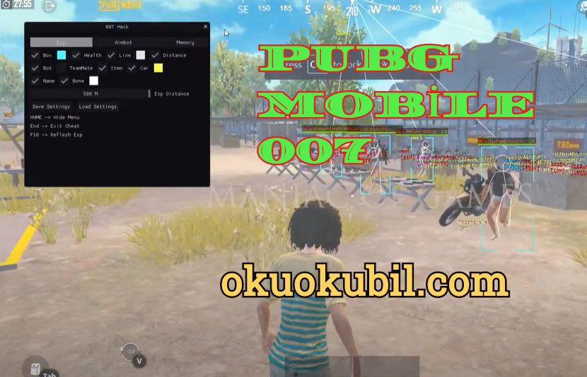Pubg Mobile Emulator 007 Hack Free Key 2 ESP, Aim Menu Anti Ban Sezon