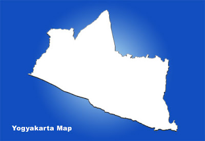 image: Yogyakarta blank map