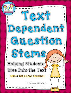 Close Reading Part 3: Text-Dependent Questions – Create-abilities