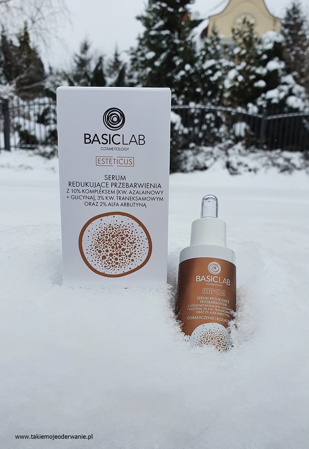 Takie moje oderwanie BasicLab Serum redukujące przebarwienia, totalny hit!