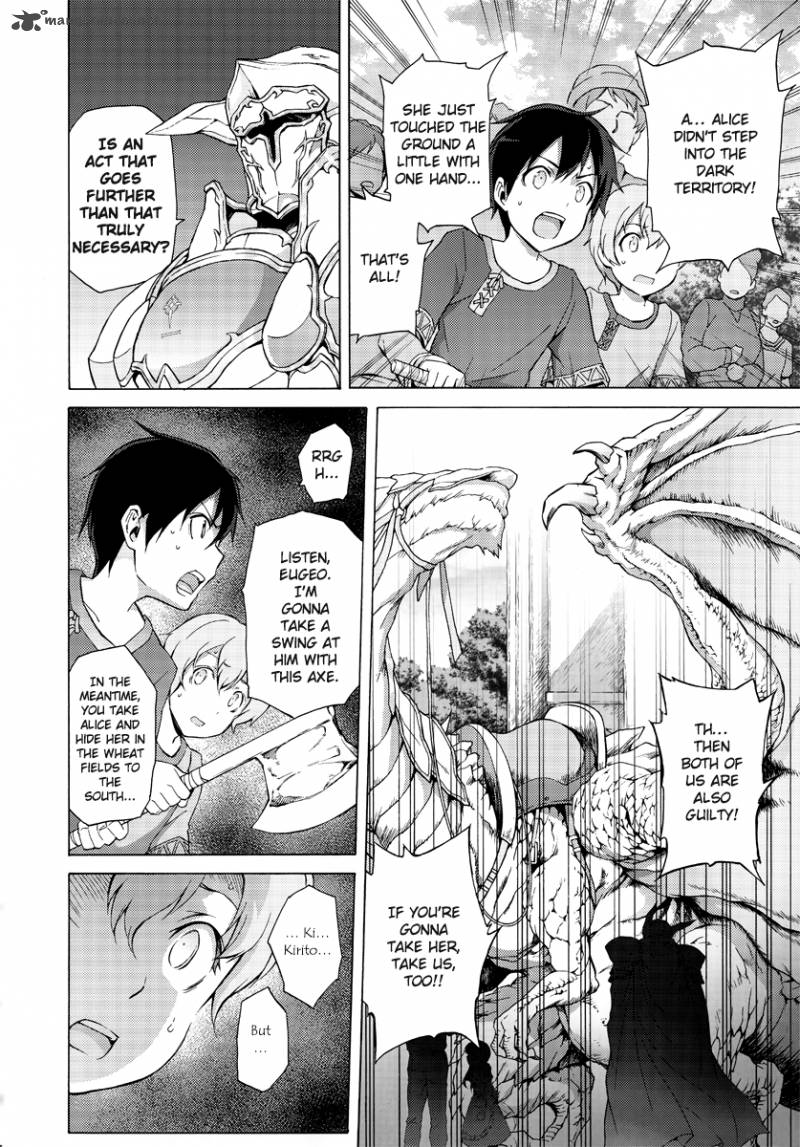 Sword Art Online Alicization Chapter 4 Sword Art Online Manga Online