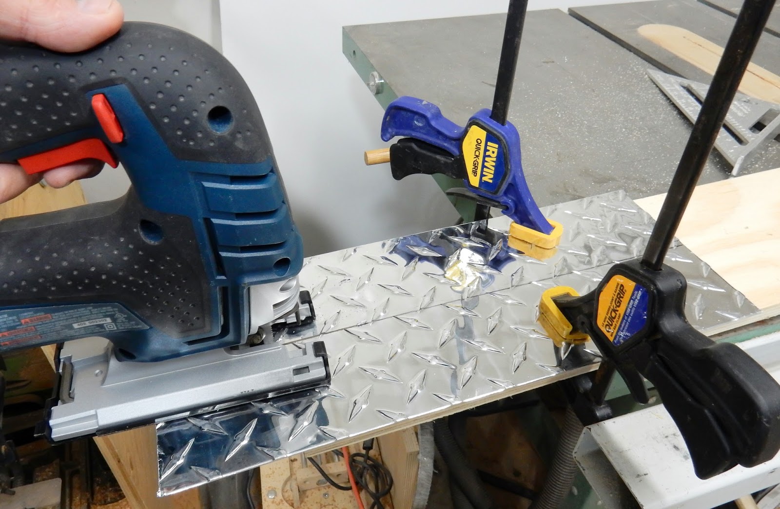 Jax Design Diamond plate tool box