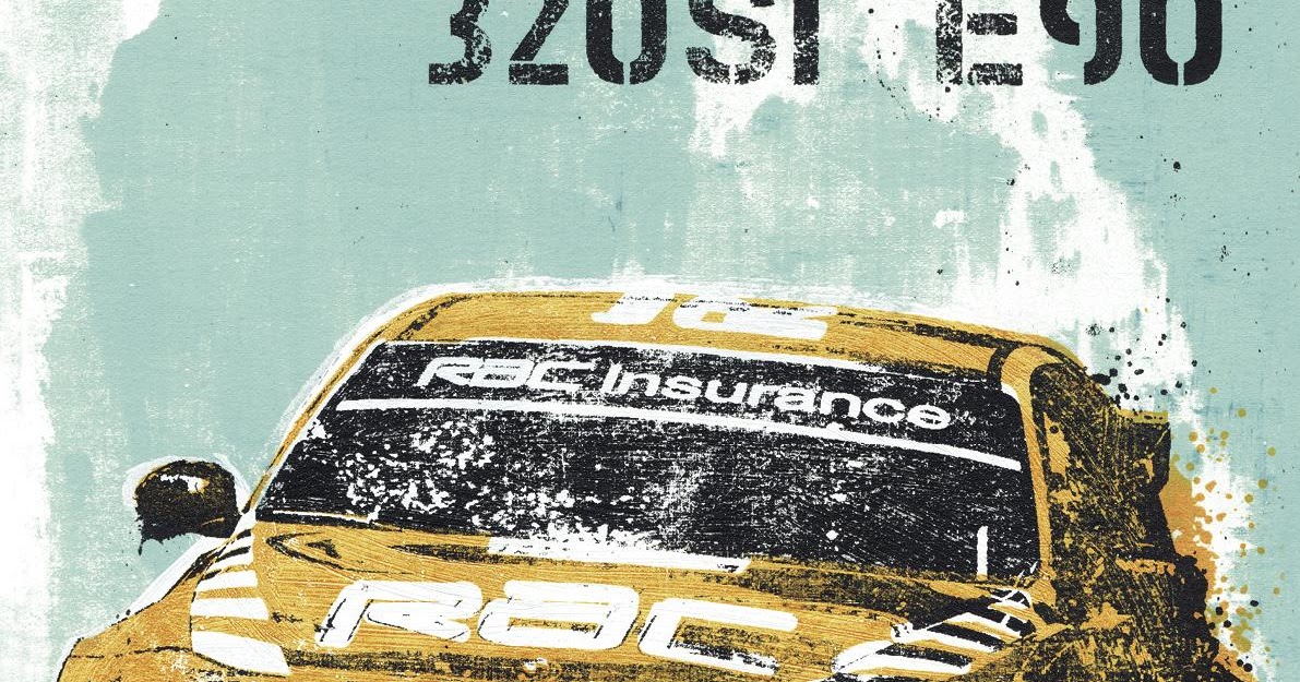 Beemer Lab Bmw Btcc 60th Anniversary Poster E90 320si