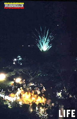 La iluminación de Navidad de la Plaza Bolívar de Caracas