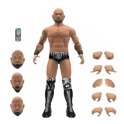 Good Brothers Doc Gallows & Karl Anderson Wrestling Ultimates Deluxe Action Figures by Super7