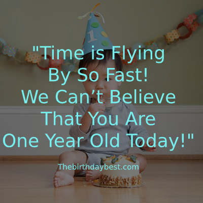 1st Birthday Wishes for Son