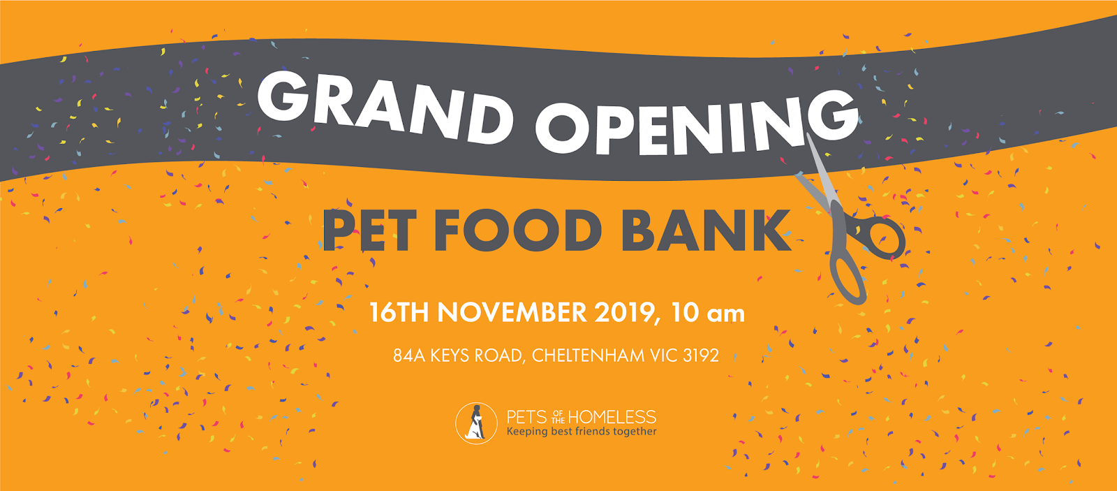 Pets Of The Homeless launches Victoria's first Pet Food Bank