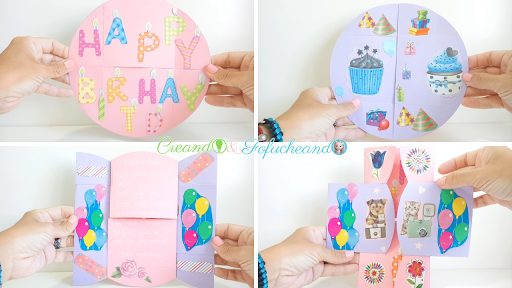 Tarjeta interminable circular