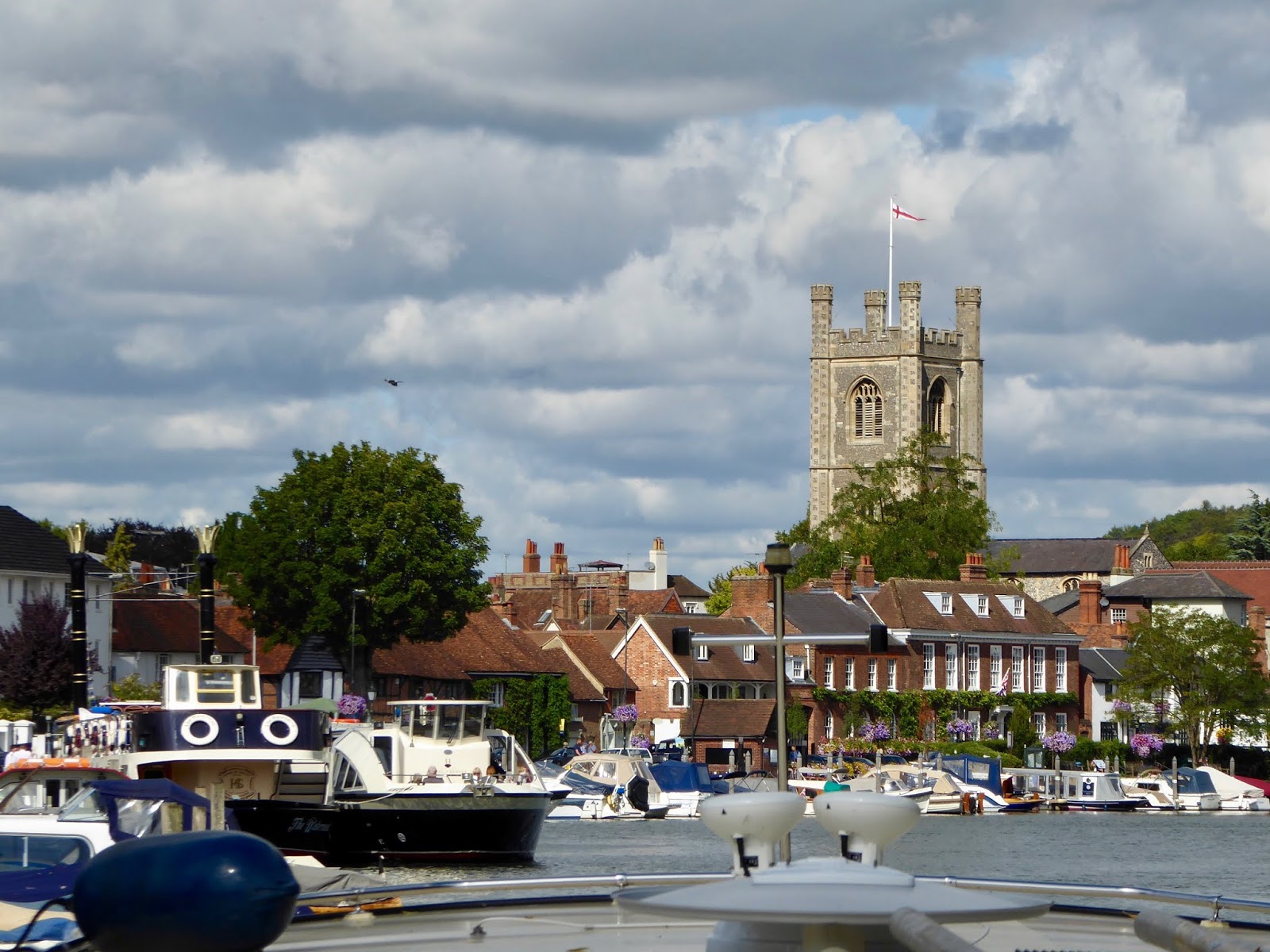Wide Beam Still Rockin' Henley riverside