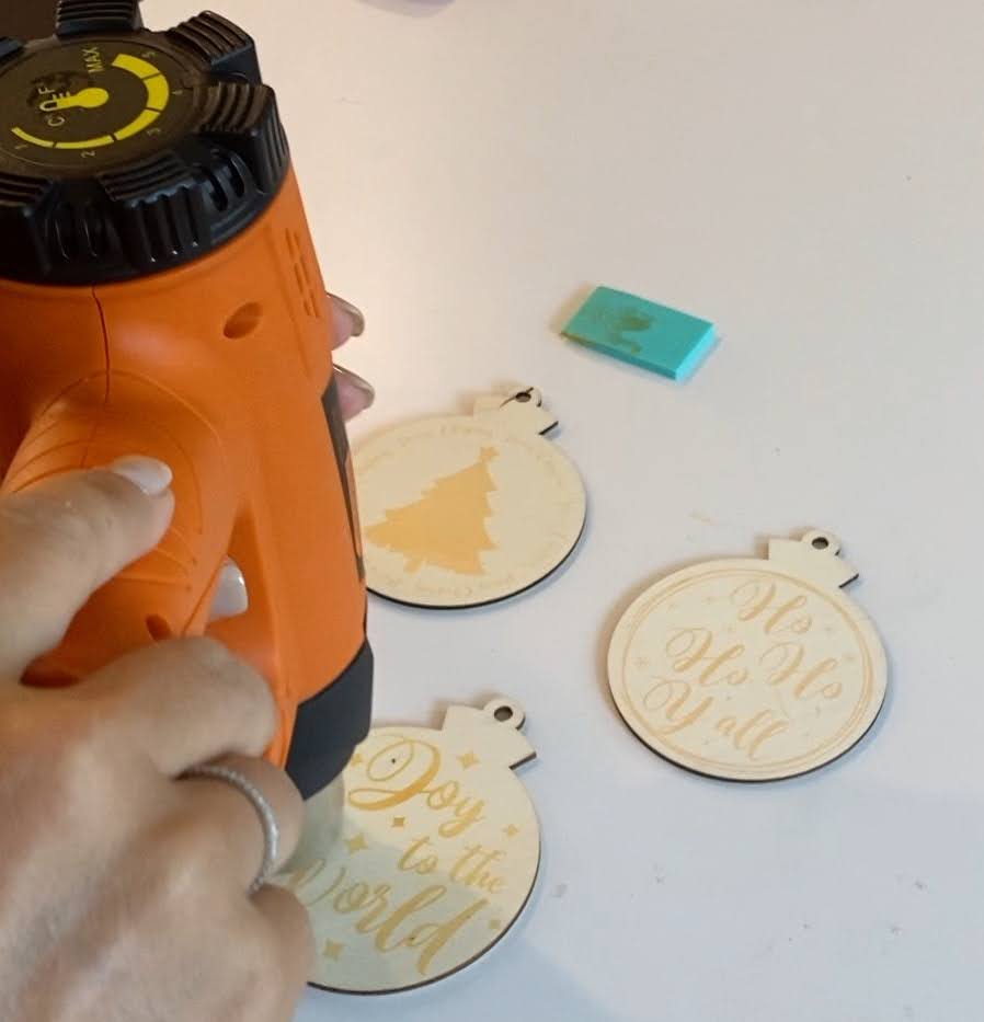 Wood Burning Coasters With Torch Paste And Cricut Easy Press Mini