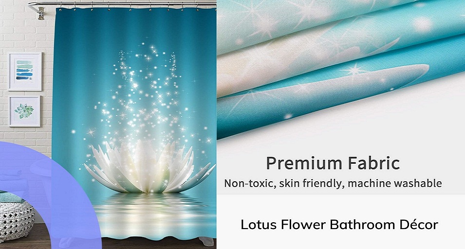 Lotus Flower Bathroom Décor