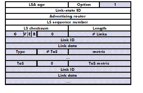 QOS: OSPF Packet Types