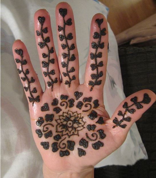 15 Easy Mehndi Designs For Your Kid S Hands Bling Sparkle