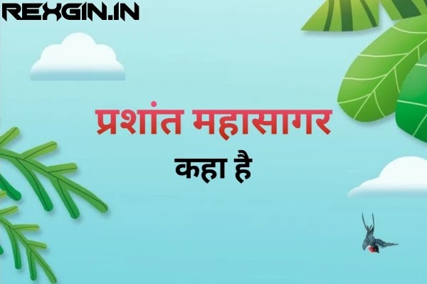 प्रशांत महासागर कहां पर है - pacific ocean in hindi