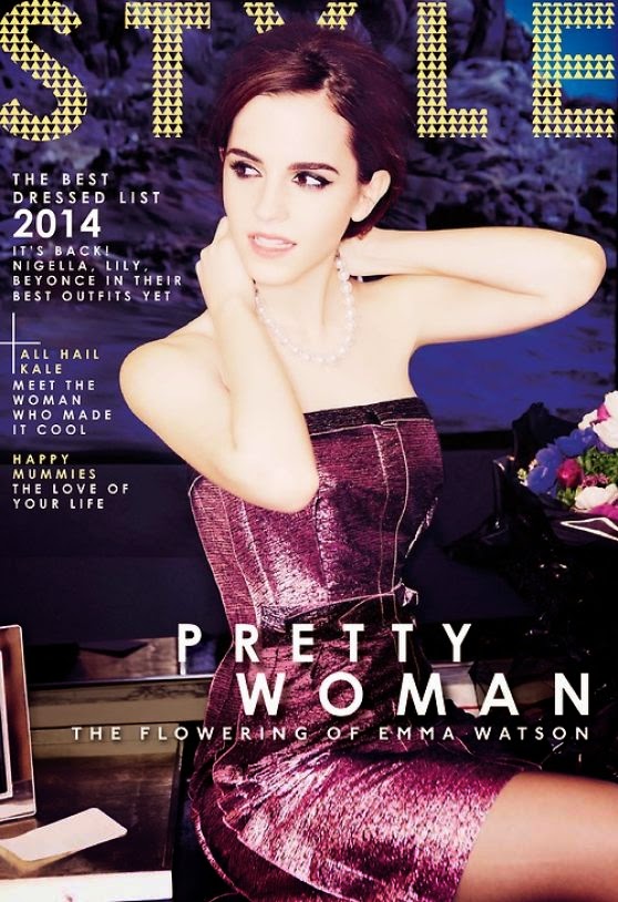 Emma Watson Sunday Times Style Magazine Hot Photoshoot Stills