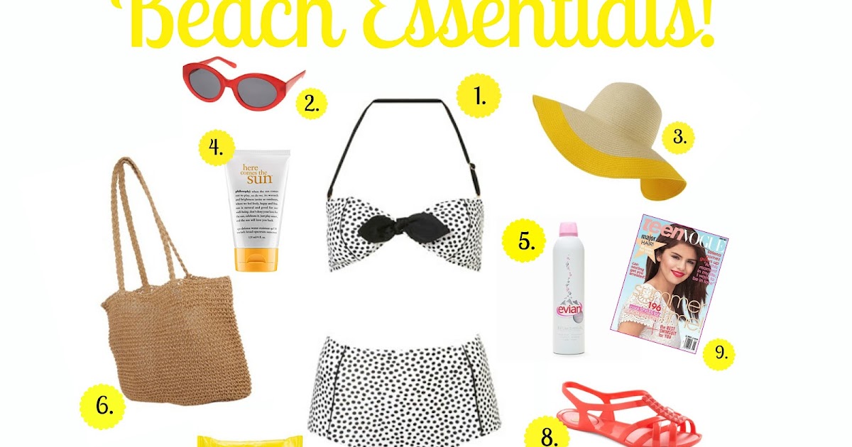 Everything Emily: Beach Essentials!!...