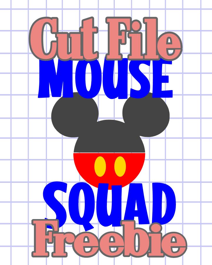 The Scrapoholic Cut File Freebie 2018 Disney Squad 01