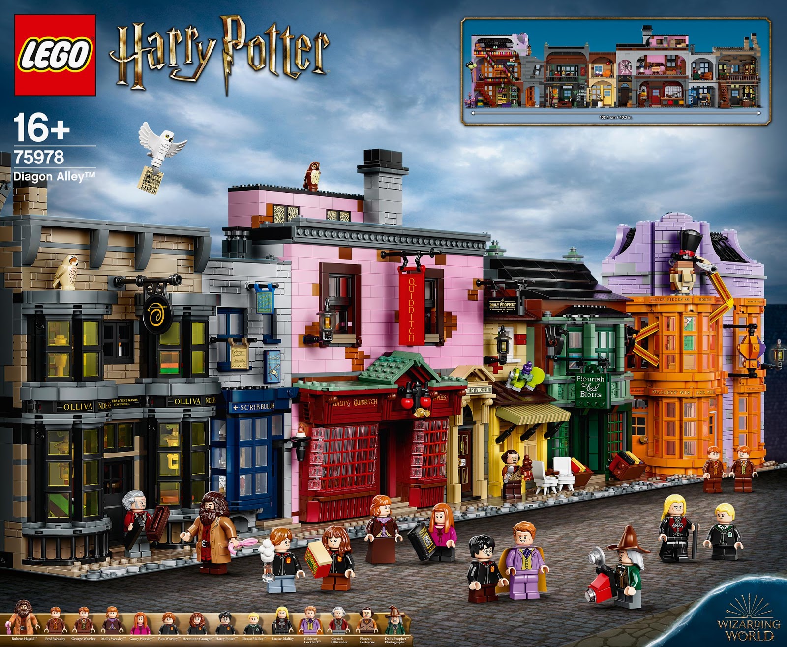 pasatiempo Expulsar a vanidad CW:HP) LEGO® Harry Potter 75978 Diagon Alley: the reveal | New Elementary:  LEGO® parts, sets and techniques