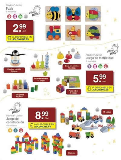 juegos lidl madera