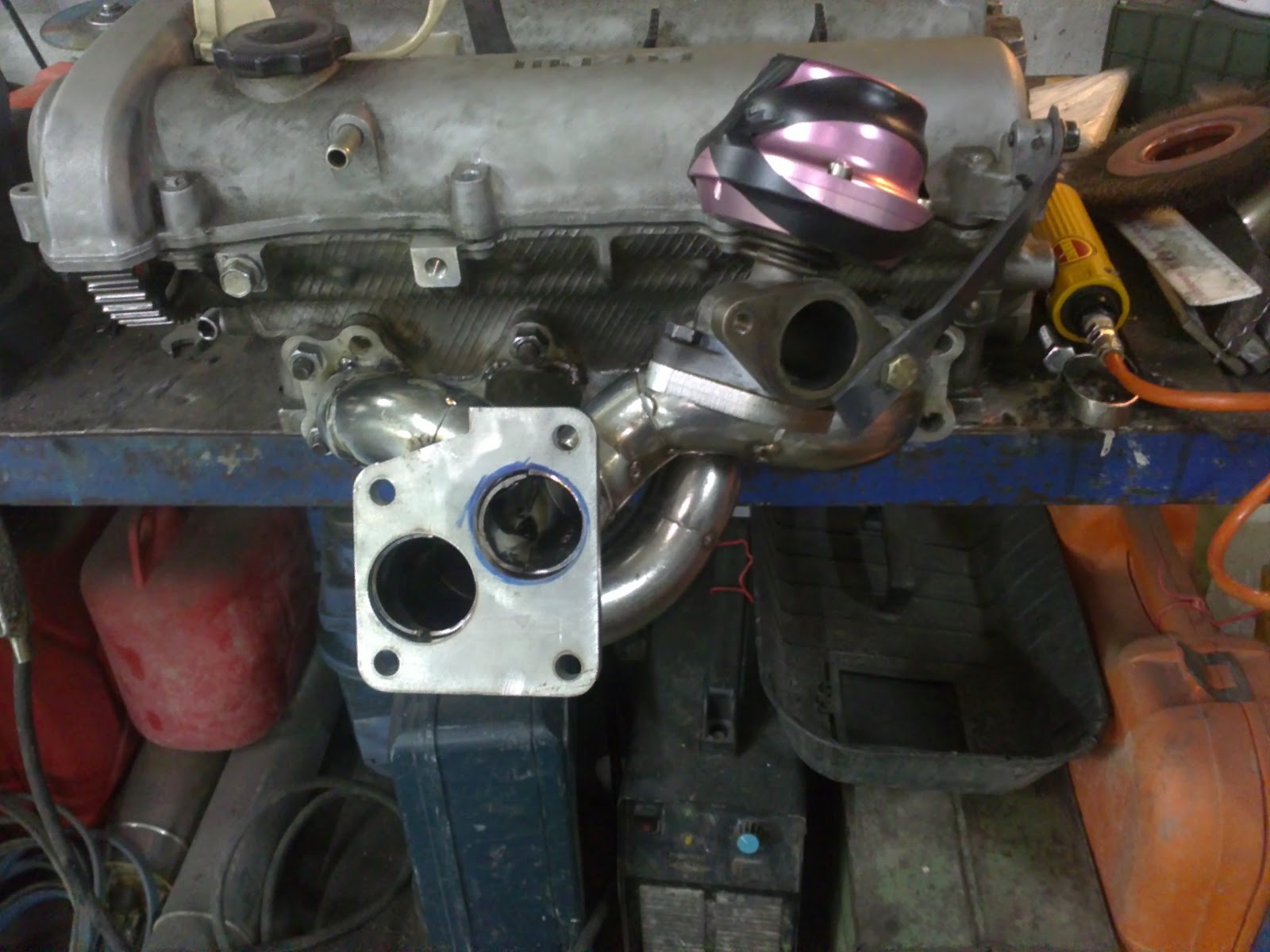 dogits outworks DIY exhaust manifold
