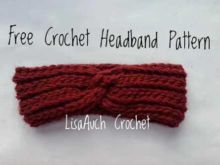 headband earwarmer crochet pattern Free