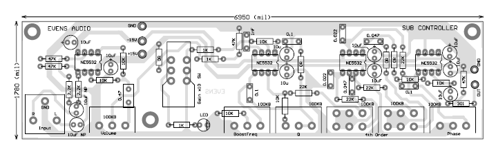 CIRCUIT DIAGRAM: Subwoofer filter Circuit