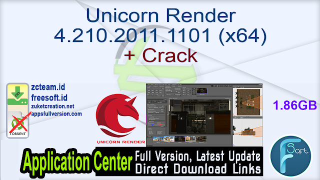 Unicorn Render 4.210.2011.1101 (x64) + Crack_ ZcTeam.id