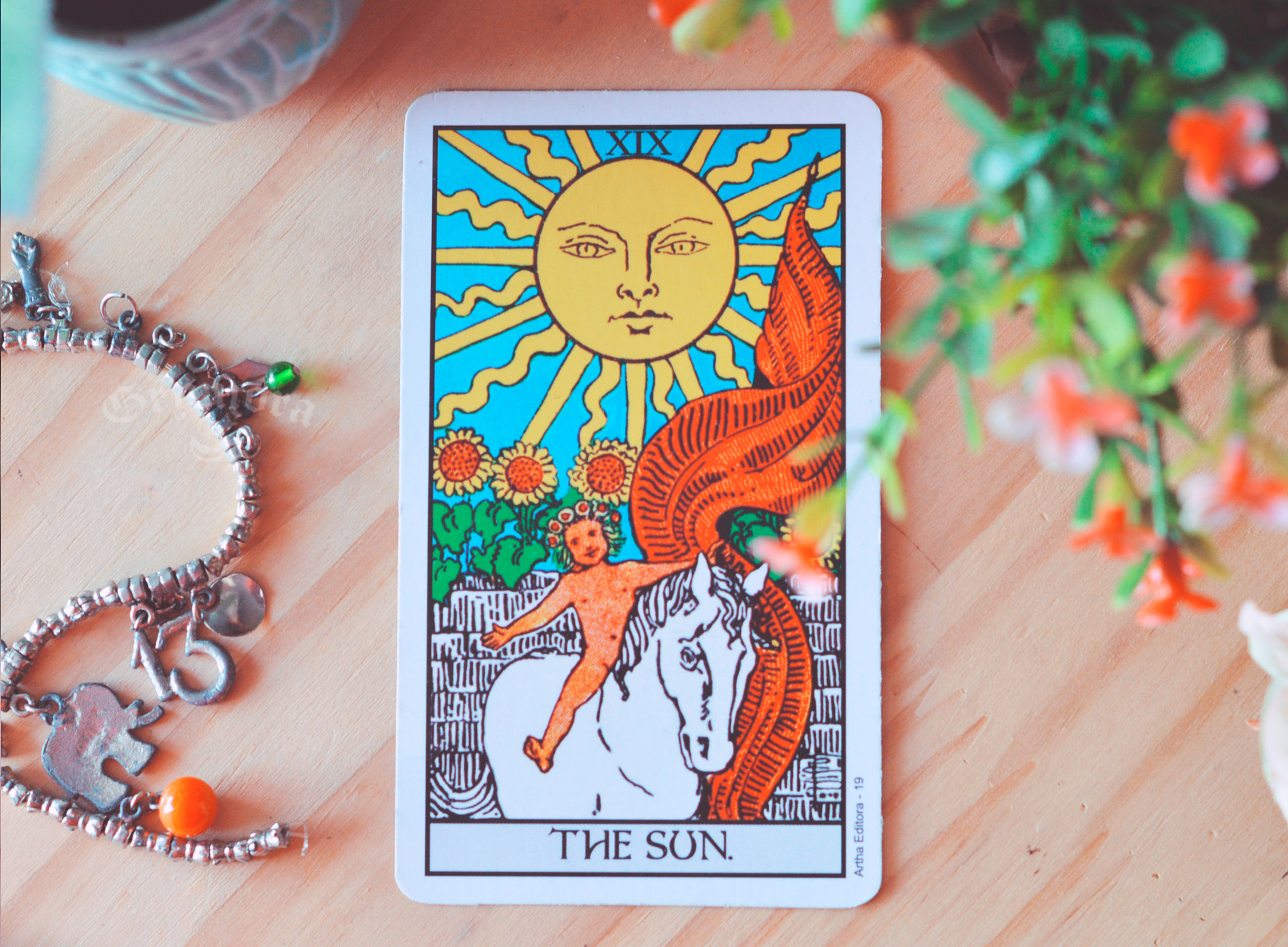 Significado da Carta 19 - O Sol no Tarot || ☾ GRYMORA TAROT ☽