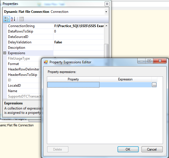 Microsoft SQL Server Knowledge Bank SSIS Dynamic Flat File Connection