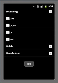 Android ExpandableListView Example - JAVA Solutions