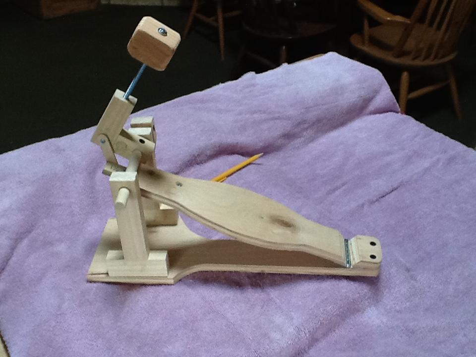How to make a DIY kick drum pedal