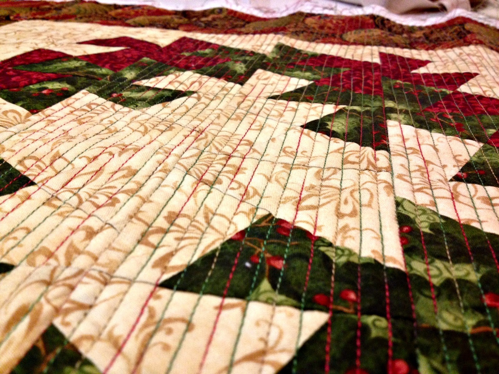 Studio Dragonfly Matchstick Quilting a Holiday Wreath