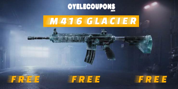 M416 Free Glacier Skin