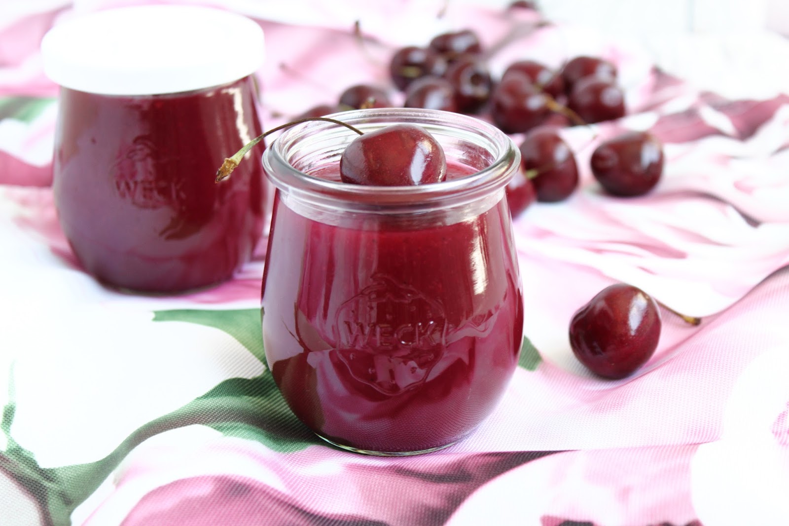 Summer Cherry Jam | Kirschmarmelade – Food with Love – Thermomix ...