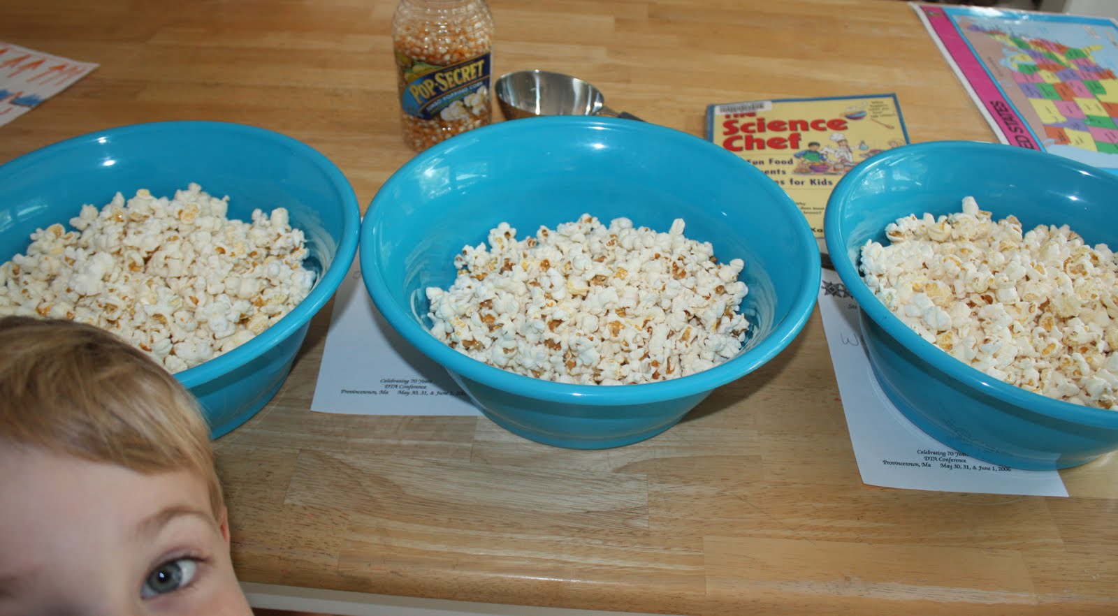 Superheroes and Princesses: Fun With Food - Day 3 - Popcorn Science