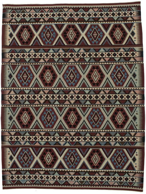 Tribal Kilim 9X12 Chinese Oriental Rug | Magic Rugs