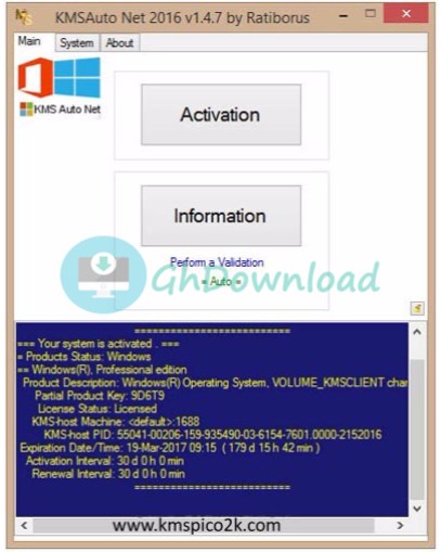 kmsauto windows 10 activator download