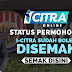 Semakan Status Permohonan i-Citra sudah boleh dibuat