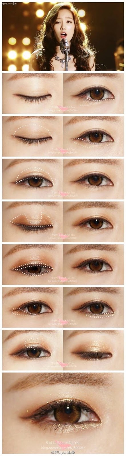วิธีแต่งตาด้วย Brown Eyeliner วิธีแต่งตาด้วย Brown Eyeliner