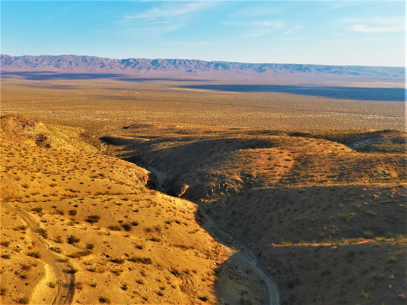 Mojave Desert Diary... Mojave Desert Above the El Paso Mountains...