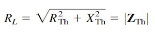 Maximum Average Power Transfer Formula Maximum Average Power Transfer Formula