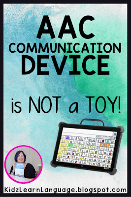 AAC device is not a toy
