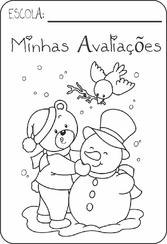 Spacinho: Capas para provas e atividades 4 Bimestre