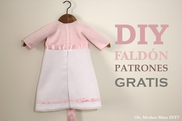 Faldon diy ropa de bebe con patrones gratis