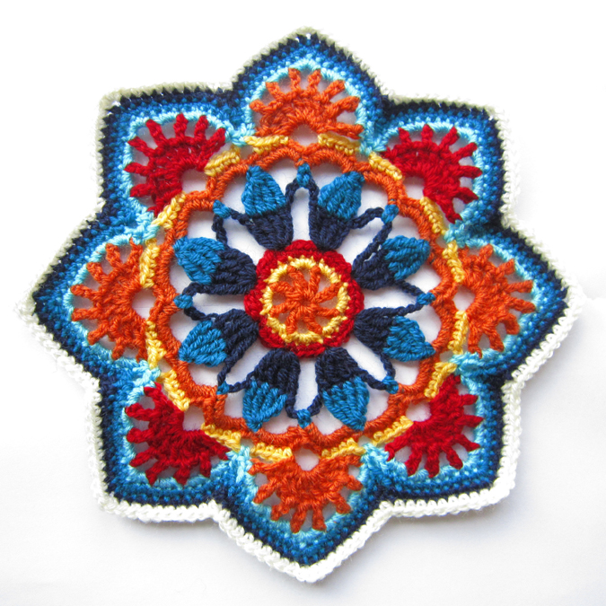 knit & crochet design: Persian Tiles
