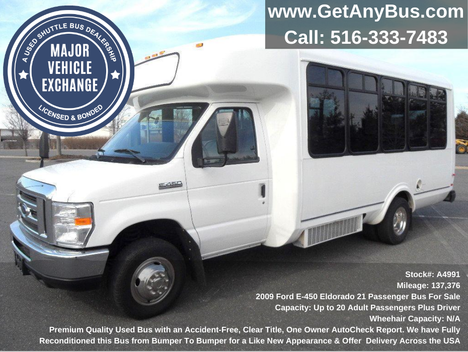 The Used Buses and Wheelchair Vans Specialist Shuttle, Coach