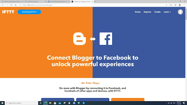 Cara Link Blog Post ke Profile Facebook Anda