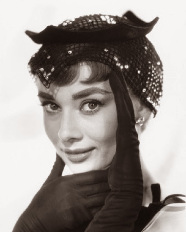 film, fashion & frivolity: HOLLYWOOD HATS-PART ONE: Audrey!