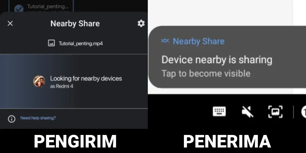 Cara mengirim file besar di Android dengan Nearby Share