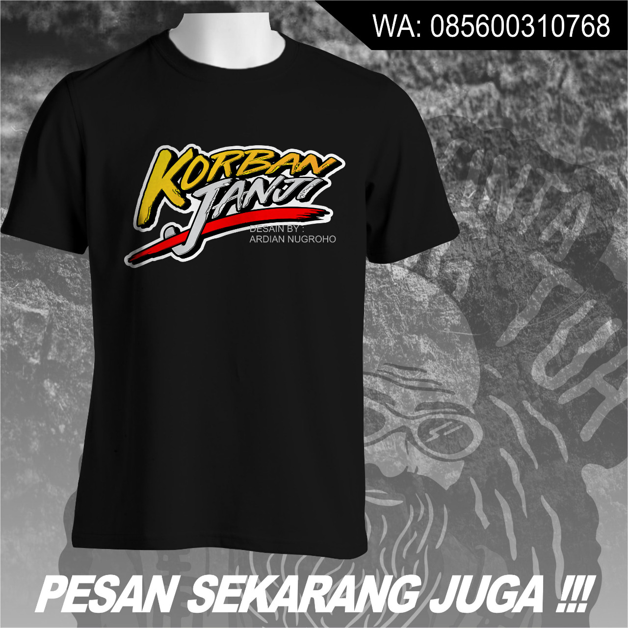  Desain Kaos Keren Sablon Satuan Purworejo Agen87